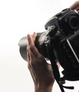 depositphotos 319605568 stock photo cropped view photographer working digital